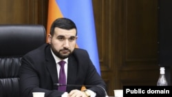 «Քաղաքացիական պայմանագրի» պատգամավոր Վահագն Ալեքսանյան, արխիվ