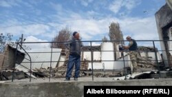 Көк-Терек айылы. Баткен. 7-май, 2021-жыл.