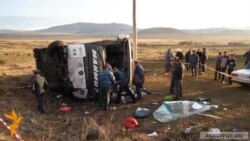 Перевернулся автобус рейса Ереван-Стамбул, один человек погиб, есть пострадавшие 