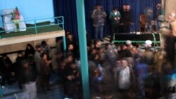 تابوت آقای هاشمی رفسنجانی در حسینیه جماران تهران