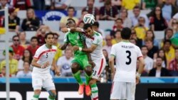 Лаҳзае аз бозии Эрон - Нигерия