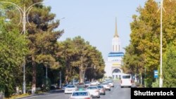 Кӯчае дар пойтахти Туркманистон