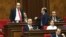 Фракция «Лусавор Айастан» во время заседания парламента (архив)