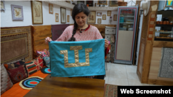 Кримськотатарський прапор Леране має скоро знову відправити своєму другові морпіху на фронт
