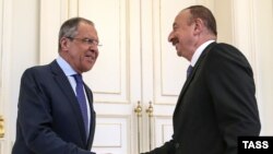 Сергей Лавров и Ильхам Алиев, Баку, 11 июля 2016 г․