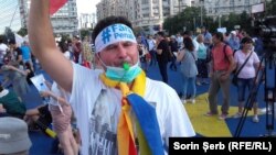 Під час акції в Бухаресті 11 серпня 2018 року