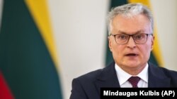 Прэзыдэнт Літвы Гітанас Наўседа, сакавік 2022 году. Архіўнае фота