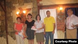 Церемония вручения журналистских премий в Ереванском пресс-клубе, 18 июля 2011 г. 