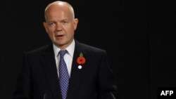 ویلیام هیگ، وزیر امور خارجه بریتانیا