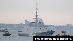 Кара деңиздеги француз кемеси. 24-декабрь, 2021-жыл. 