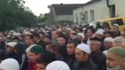 Кырымда көчләп үтерелгән кырымтатар хатынын җирләделәр