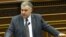 Armenia - Davit Harutiunian, the chief of the government staff, speaks in parliament, Yerevan, 16Mar2016.