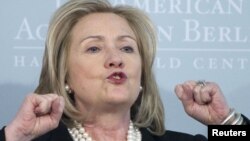هیلاری کلینتون،‌ وزیر امور خارجه آمریکا