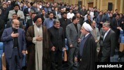 Иран президенті Хассан Роуханидің журналистермен кездесуі. Тегеран, 15 маусым 2017 жыл.