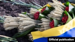 Вшанування жертв Голодомору 1932-33 років. Київ, листопад 2015 року