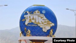 Aşgabatda täze açylan Welosiped ýadygärligi