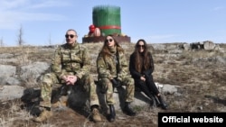 Ադրբեջանի նախագահը կնոջ և դստեր հետ Շուշիում տոնում է Նովրուզը, 20-ը մարտի, 2021թ․