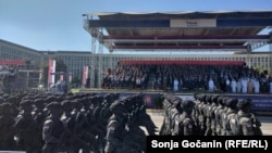 Военный парад в Белграде 20 сентября 2025 года