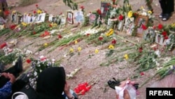 گورستان خاوران که گفته می شود قربانیان اعدام های دستجمعی سال ۱۳۶۷ در آن دفن شده اند.