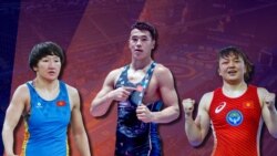 Балбандар Айсулуу Тыныбекова, Акжол Махмудов жана Мээрим Жуманазарова. 