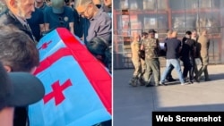 Тіло 55-річного бійця в аеропорту зустріли прості громадяни, колишні товариші по службі, родичі та друзі 