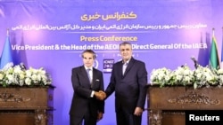 Ռաֆայել Գրոսսին և Մոհամմադ Էսլամին, Սպահան, 7 մայիսի, 2024թ.