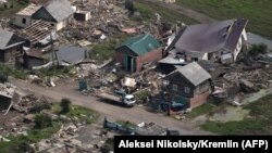 Приватний сектор Тулуна найбільше потерпів від попередньої повені, фото 19 липня 2019 року