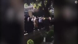 اعتراض به «حصر» در مراسم تشییع پیکر یزدی