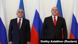 Ադրբեջանի և Ռուսաստանի վարչապետեր Ալի Ասադով, Միխայիլ Միշուստին, արխիվ