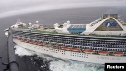 Круїзний лайнер Grand Princess біля берегів Каліфорнії, 6 березня 2020 року