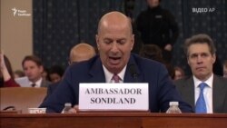 Посол Трампа в ЄС: деталі «Quid-pro-quo» вимагайте від України – відео