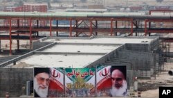 عکس آرشیوی از یک کارگاه ساختمانی در تأسیسات میدان گازی پارس جنوبی