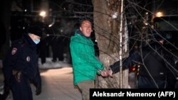 Олексій Навальний після затримання, 18 січня 2021 року