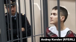 Надзея Саўчанка ў судзе 26 сакавіка