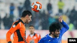 دیدار تیم‌های فوتبال استقلال و مس کرمان در مرحله نیمه نهایی جام حذفی- ۱۵ بهمن ۱۳۹۲