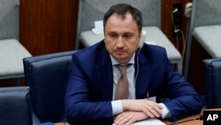 Ukrainian Agriculture Minister Mykola Solskiy as been dismissed by parliament. (file photo)