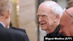 تصویری از میلان کوندرا در ۸۱ سالگی 