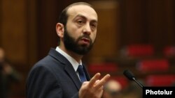 Спикер парламента Армении Арарат Мирзоян 