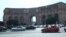 Armenia -- The Ministry of Transport and Communications building in Yerevan's Republic Square, 7Oct2016
