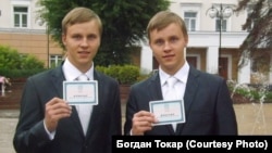 Богдан і Олександр на випускному у школі