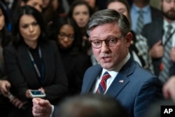 «Навіть якщо вони спробують скинути його з посади спікера, незважаючи на те, що я – демократ, а він – республіканець, я підтримаю його, щоб він залишився», – Том Своззі про спікера Палати представників Майка Джонсона.