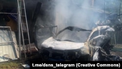 Наслідки одного з попередніх ударів РФ по Нікополю, фото ілюстративне