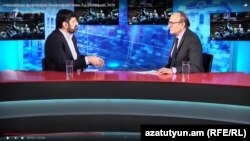 Ваге Григорян во время интервью в эфире Воскресной аналитической программы Азатутюн ТВ «С Тамразяном», 9 февраля 2020 г.