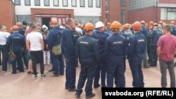 Спроба страйку ў Наваполацку, 14 жніўня 
