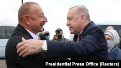 Թուրքիայի և Ադրբեջանի նախագահներ Ռեջեփ Էրդողան և Իլհամ Ալիև, արխիվ