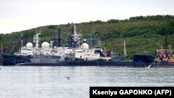 Ռուսաստան - Նավ և սուզանավ Սևերոմորսկի ռազմական նավահանգստում, 2-ը հուլիսի, 2019թ․
