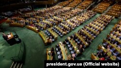 Зал заседаний Генеральной Ассамблеи ООН