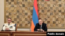 Քննչական կոմիտեի նախագահ Արթուր Պողոսյանը, վարչապետ Նիկոլ Փաշինյանը