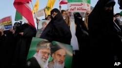 یکی از تجمع‌های حکومتی در تهران پس از برقراری آتش‌بس بین ایران و اسرائیل