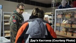 У краме хлебазаводу